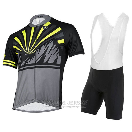2018 Cycling Jersey Pearl Izumi Select Escape LTD Black Short Sleeve and Bib Short